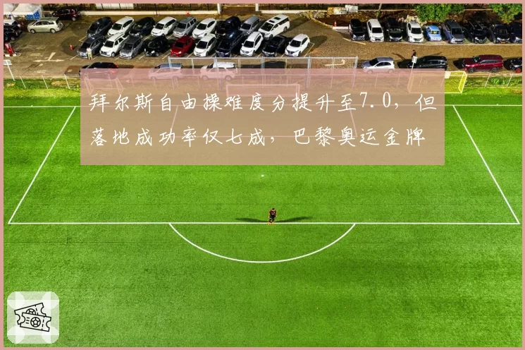 拜尔斯自由操难度分提升至7.0，但落地成功率仅七成，巴黎奥运金牌概率几何？